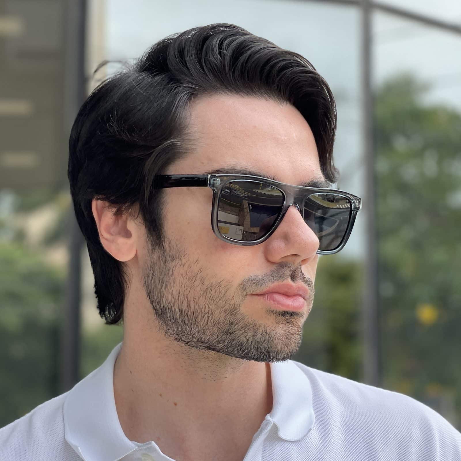 safine com br oculos de sol masculino retangular verde mauricio 2 safine com br oculos de sol masculino retangular verde mauricio 2