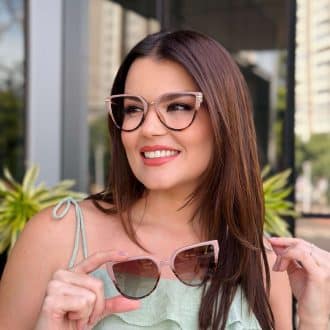 safine com br oculos 2 em 1 clip on gatinho nude com tartaruga iza 3