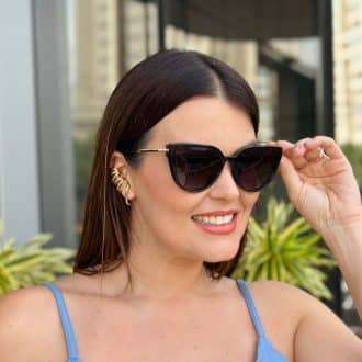 safine com br oculos 2 em 1 clip on gatinho preto iza
