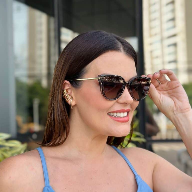 safine com br oculos 2 em 1 clip on gatinho tartaruga com preto iza 1