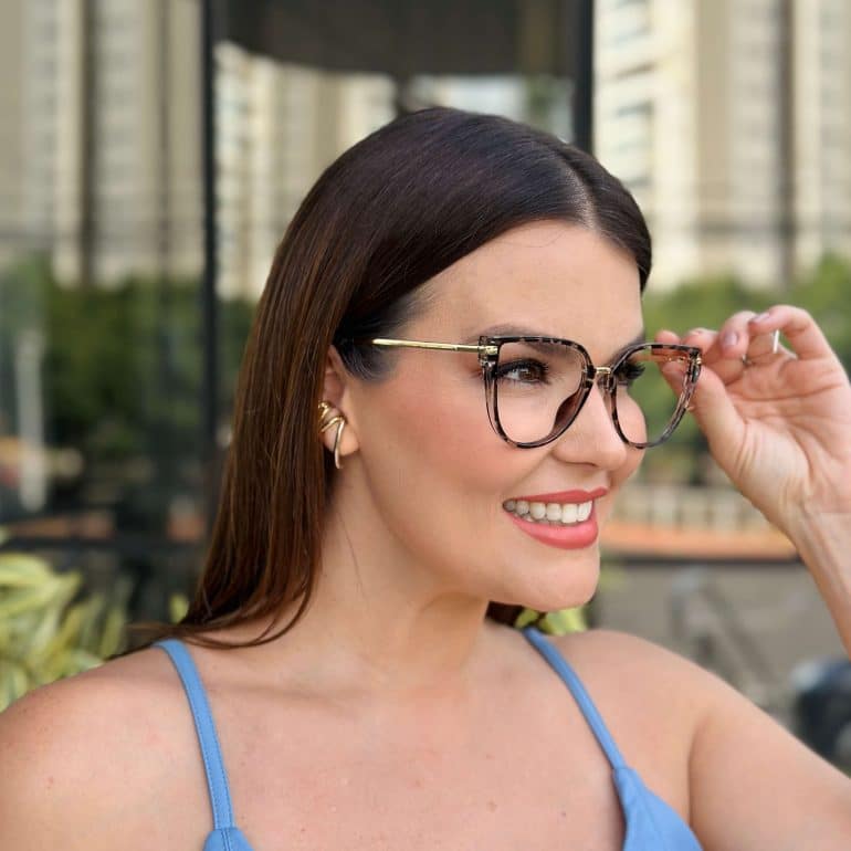safine com br oculos 2 em 1 clip on gatinho tartaruga com preto iza 5