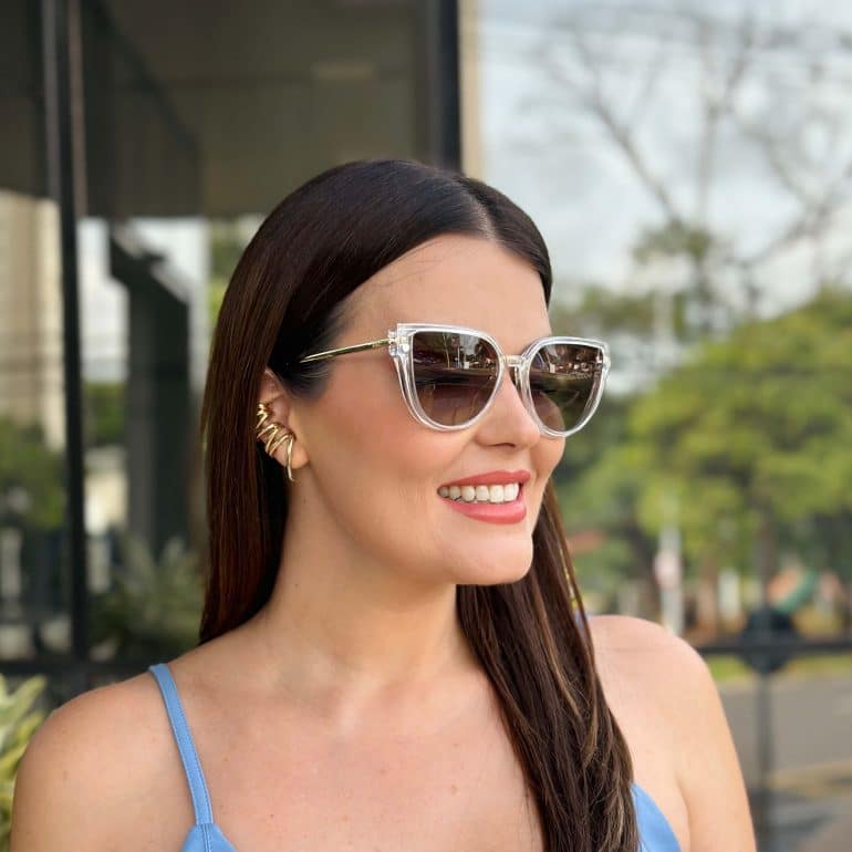safine com br oculos 2 em 1 clip on gatinho transparente iza 1
