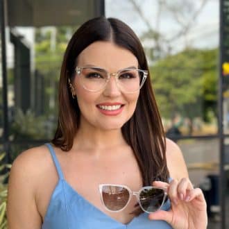 safine com br oculos 2 em 1 clip on gatinho transparente iza 2