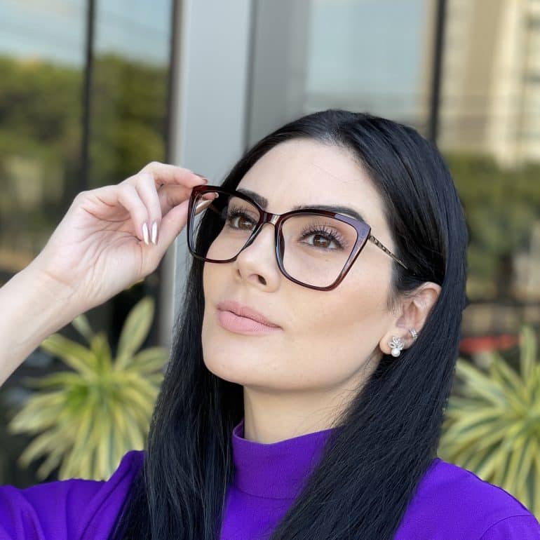 safine com br oculos 2 em 1 gatinho marrom ana 6
