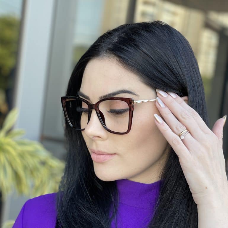 safine com br oculos 2 em 1 gatinho marrom ana 7