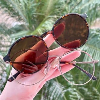 safine com br oculos 3 em 1 clip on feminino redondo tartaruga lolo 1