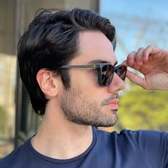 safine com br oculos 3 em 1 clip on masculino quadrado cinza christian 2