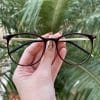 safine com br oculos de grau feminino redondo marrom olivia 6