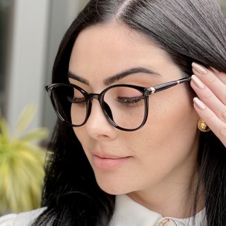 safine com br oculos de grau feminino redondo preto nathali 2