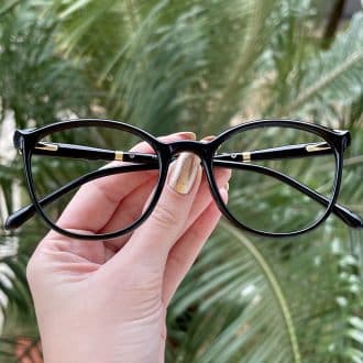 safine com br oculos de grau feminino redondo preto nathali 6