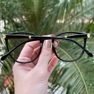 safine com br oculos de grau feminino redondo preto nathali 7