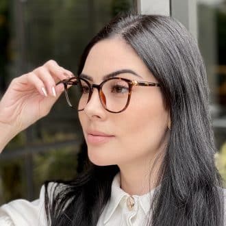 safine com br oculos de grau feminino redondo tartaruga nathali