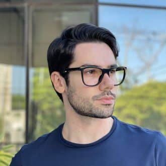 safine com br oculos de grau masculino quadrado preto renato 2