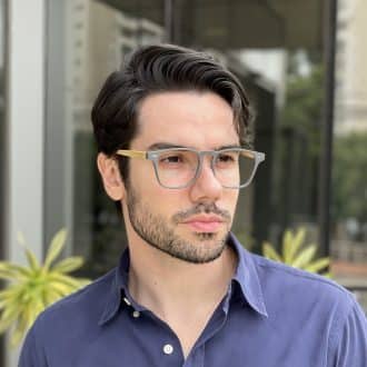 safine com br oculos de grau masculino retangular cinza inacio 1