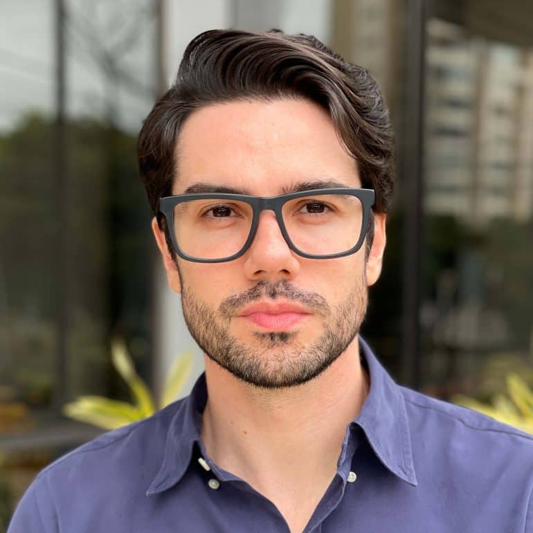 safine com br oculos de grau masculino retangular preto fosco caue