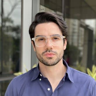 safine com br oculos de grau masculino retangular transparente inacio