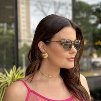 safine com br oculos de sol feminino redondo marrom transparente desiree 1