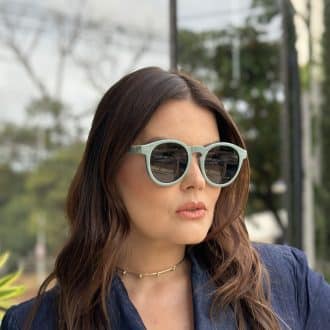 safine com br oculos de sol feminino redondo verde alicia 1