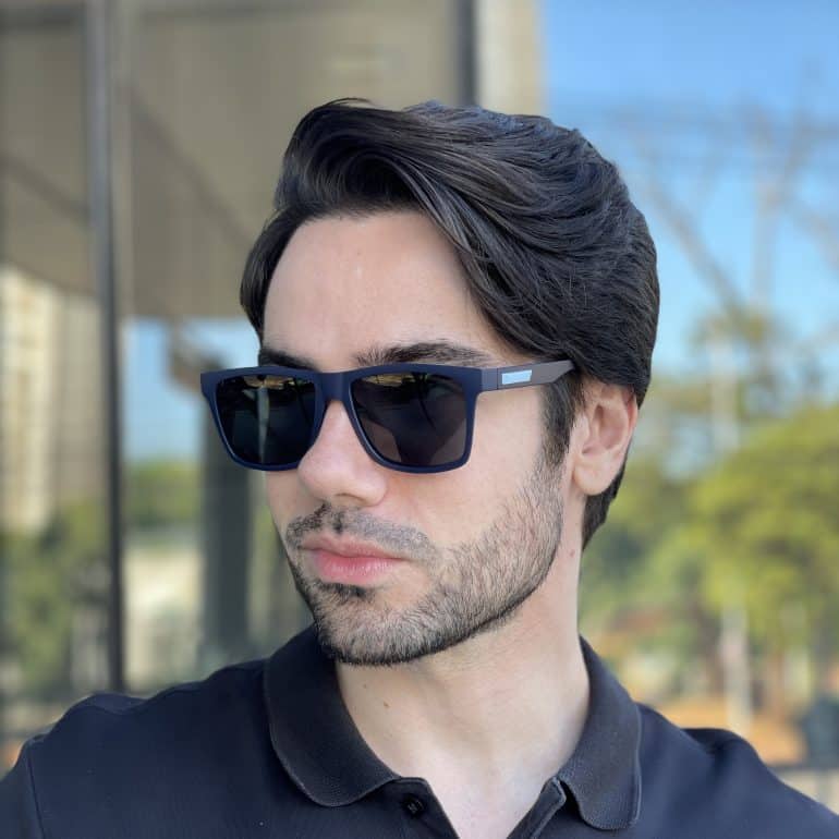 safine com br oculos de sol masculino quadrado azul richard 1