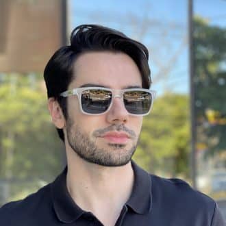 safine com br oculos de sol masculino quadrado fosco richard
