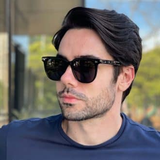 safine com br oculos de sol masculino quadrado preto michel 3