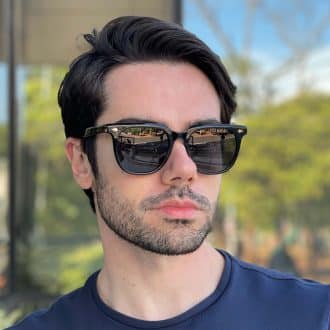 safine com br oculos de sol masculino quadrado preto michel