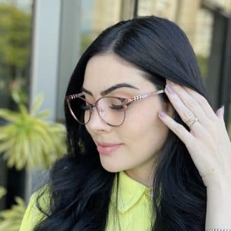 safine com br oculos feminino 3 em 1 clip on gatinho rose vitoria 2
