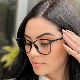 safine com br oculos feminino clip on 3 em 1 gatinho preto helena 6