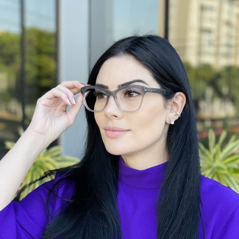 safine com br oculos de grau feminino gatinho cinza jolie 5