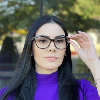 safine com br oculos de grau feminino gatinho preto jolie 1