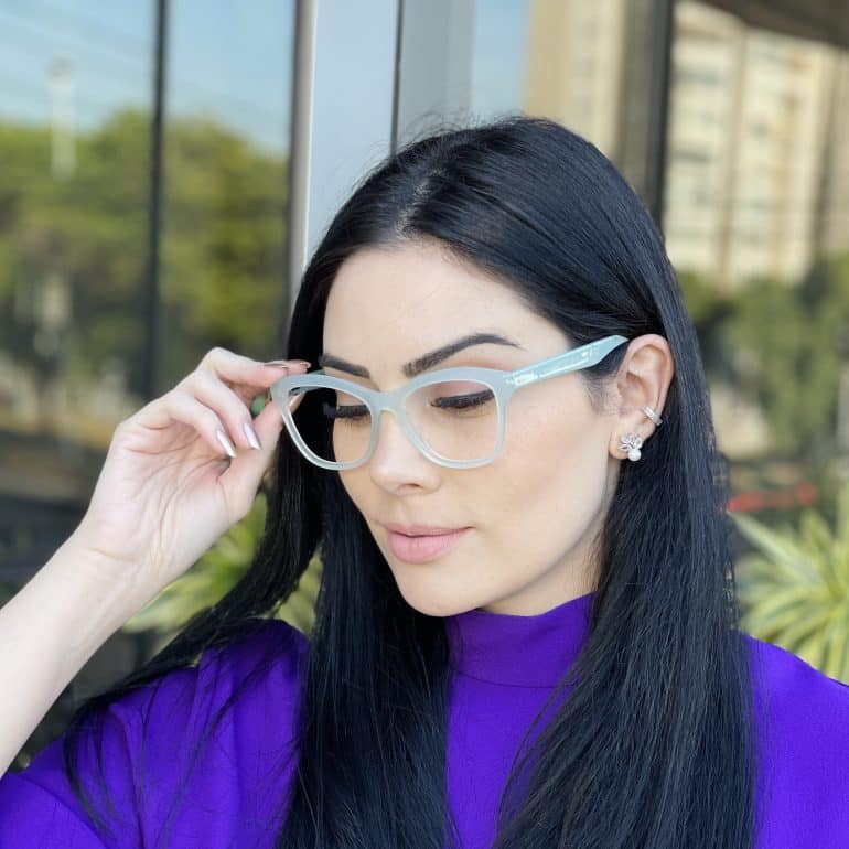 safine com br oculos de grau feminino gatinho verde claro jolie 4
