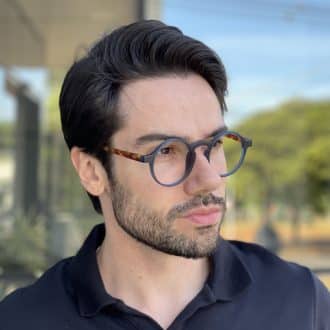 safine com br oculos de grau masculino redondo azul olavo 1