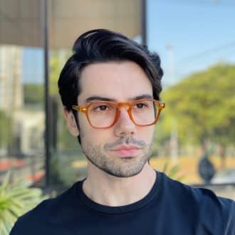 safine com br oculos de grau masculino redondo caramelo jorge 6