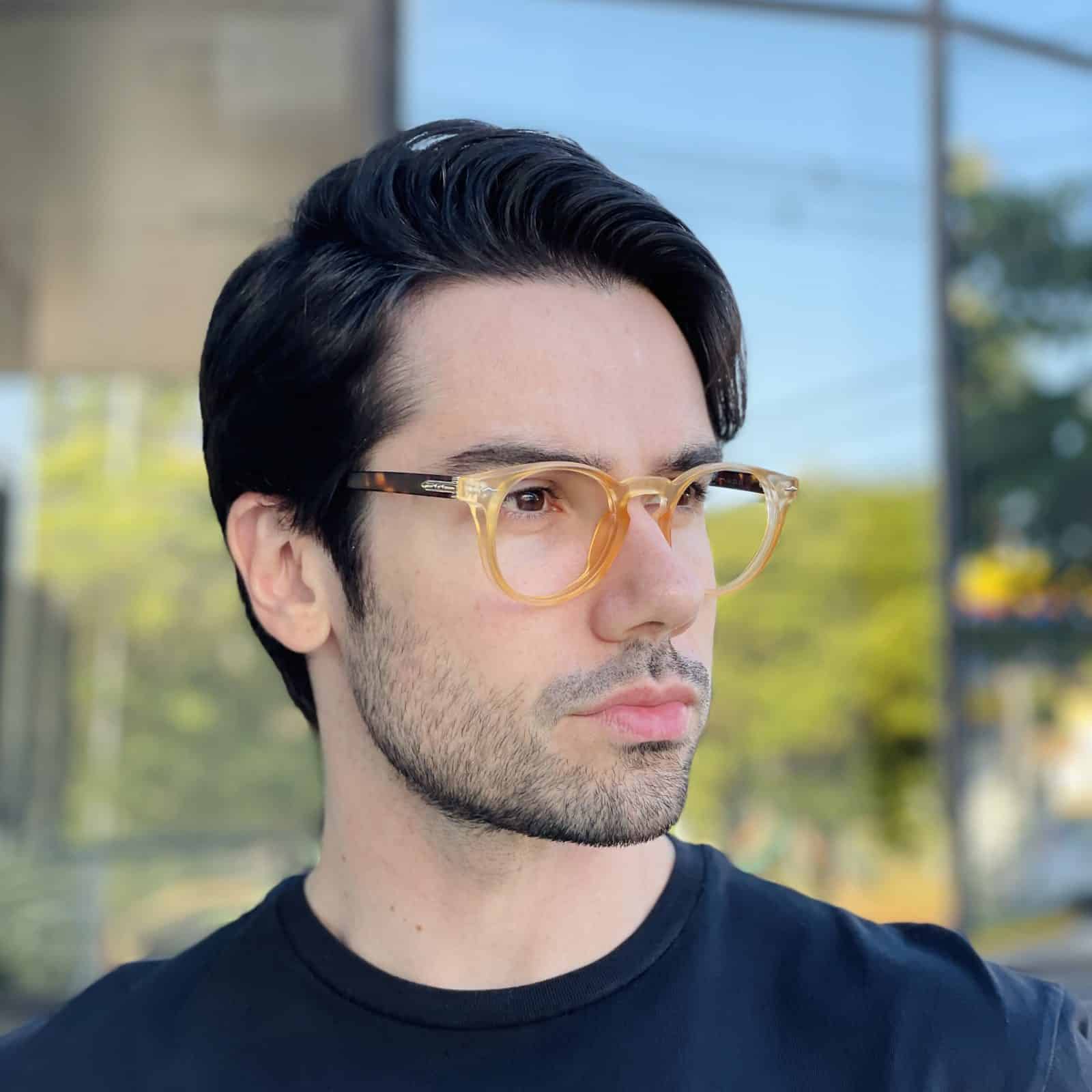 safine com br oculos de grau masculino redondo champanhe breno 2 safine com br oculos de grau masculino redondo champanhe breno 2