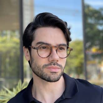 safine com br oculos de grau masculino redondo tartaruga olavo 1