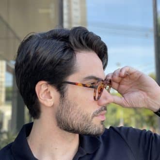 safine com br oculos de grau masculino redondo tartaruga olavo 2