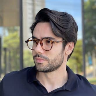 safine com br oculos de grau masculino redondo tartaruga olavo 3