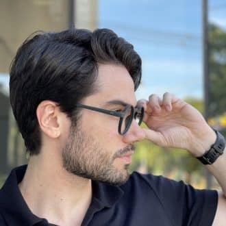 safine com br oculos de grau masculino redondo verde olavo 2