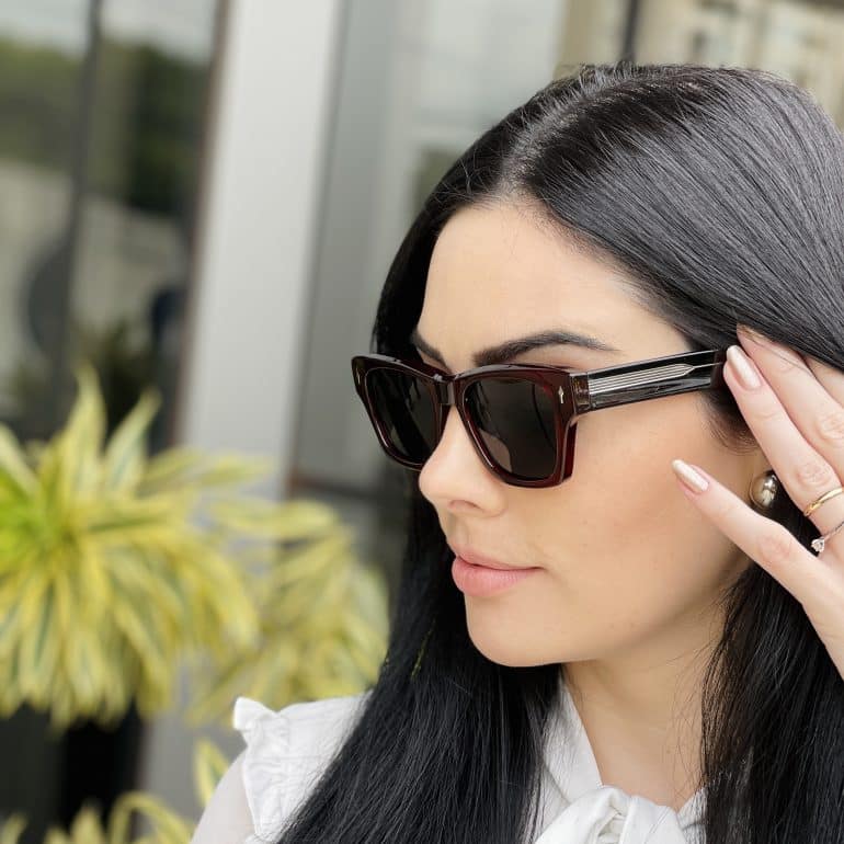 safine com br oculos de sol feminino retangular vinho clara 2