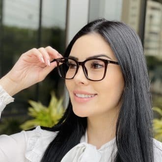 safine com br oculos feminino 2 em 1 clip on quadrado marrom amalia 2