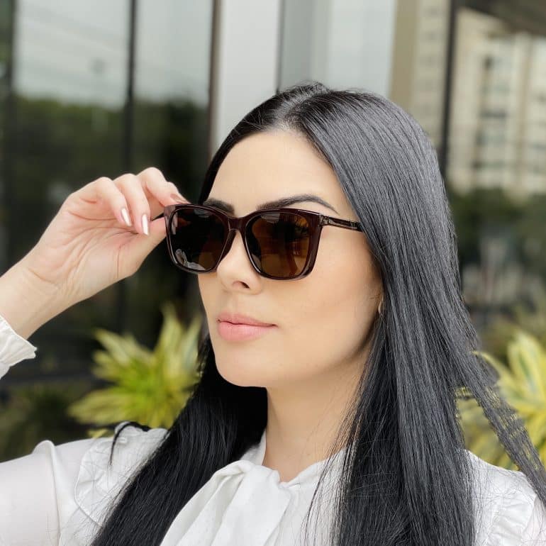 safine com br oculos feminino 2 em 1 clip on quadrado marrom amalia 5