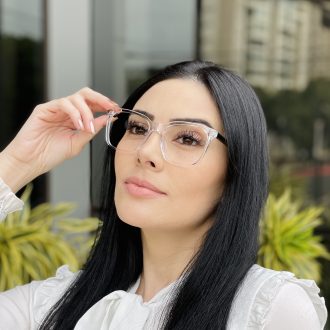 safine com br oculos feminino 2 em 1 clip on quadrado transparente amalia 3