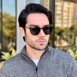 safine com br oculos 2 em 1 clip on masculino redondo tartaruga otto
