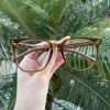 safine com br oculos de grau feminino quadrado marrom eloa