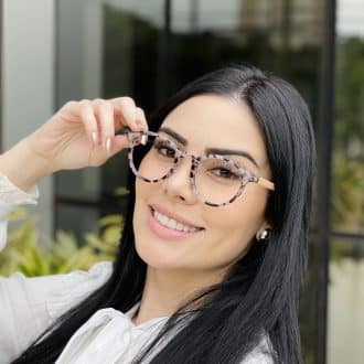 safine com br oculos de grau feminino redondo tartaruga e rosa jamile 2