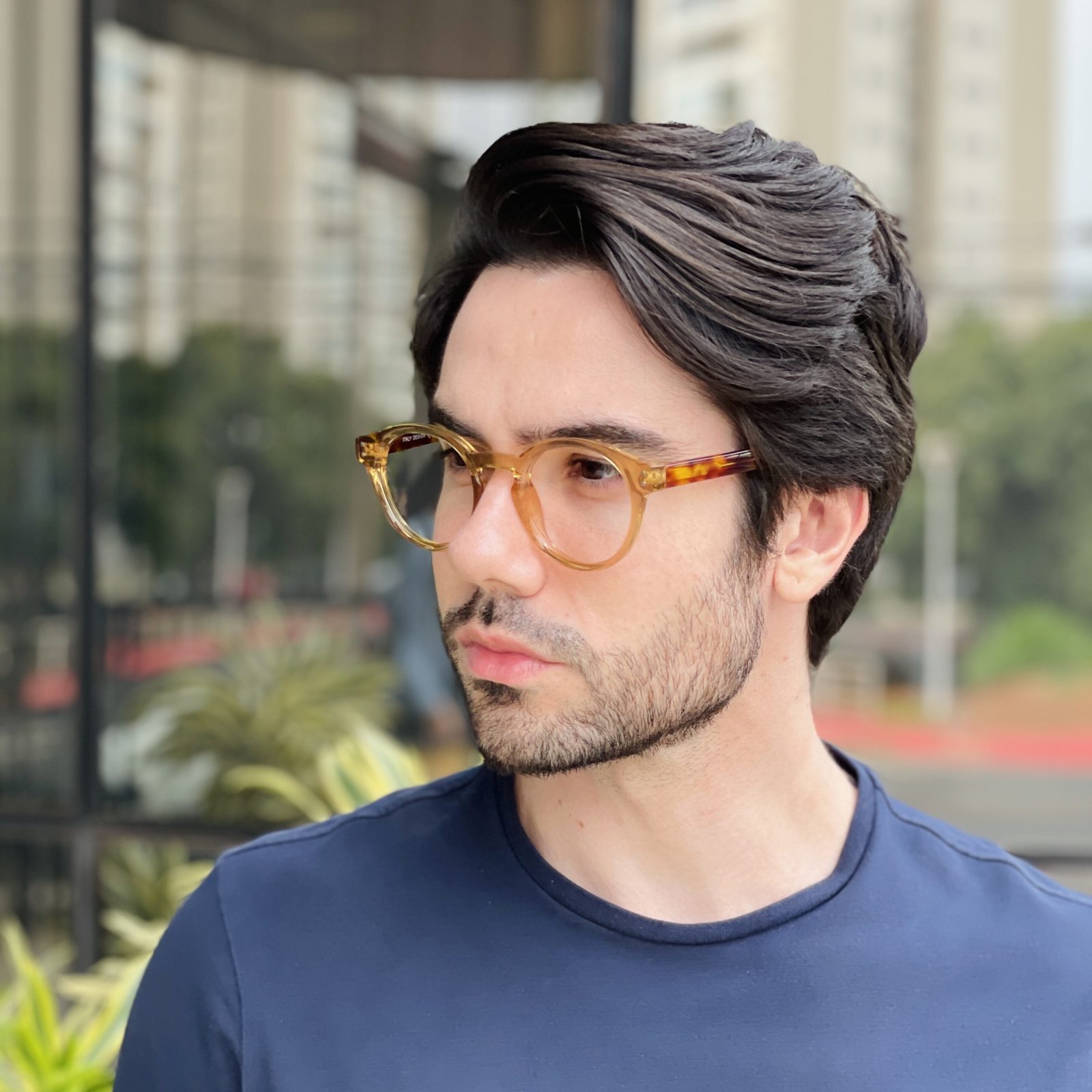 safine com br oculos de grau masculino redondo marrom transparente nicolas 3 safine com br oculos de grau masculino redondo marrom transparente nicolas 3