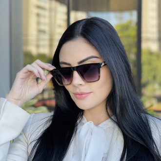 safine com br oculos de sol feminino quadrado marrom degrade isabela 2