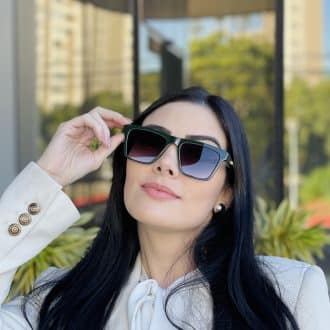 safine com br oculos de sol feminino quadrado verde isabela 1