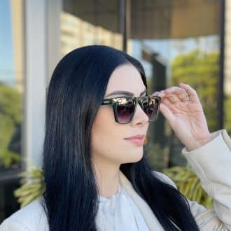 safine com br oculos de sol feminino quadrado verde isabela 4