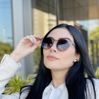 safine com br oculos de sol feminino redondo cinza tati 3